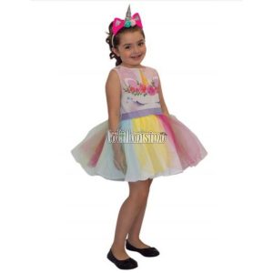 Disfraz UNICORNIO PLUS Talle 2 Niños NewToys