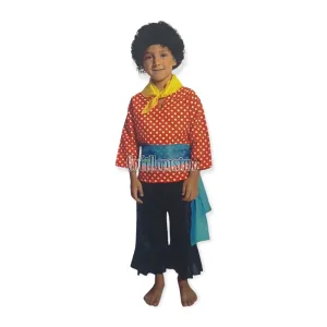 Alternative view of Disfraz Negrito Candombero Talle 2 Crosti