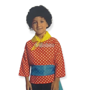 Disfraz Negrito Candombero Talle 2 Crosti