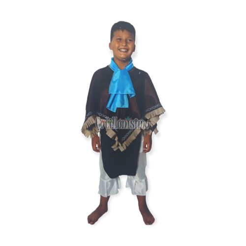 Disfraz Vendedor Ambulante Talle 3 Crosti
