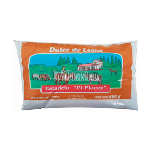 Sachet Dulce de Leche Estancia EL PLACER Familiar 400g