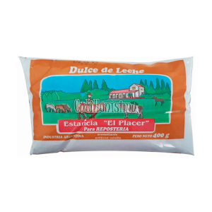 Sachet Dulce de Leche Estancia EL PLACER Repostero 400g