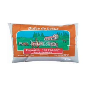 Sachet Dulce de Leche Estancia EL PLACER Repostero 400g