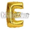 Globo Letra Inflable E Dorada 40cm