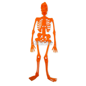 Esqueleto Naranja Plastico 32cm PATRIMAR