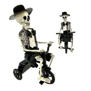 Esqueleto en Bicicleta con Sonido Halloween