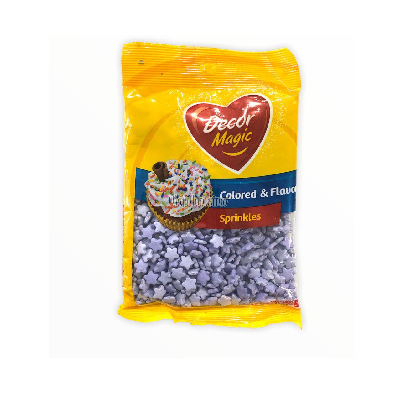 Granas Sprinkles Estrellas Lila 50 Grs