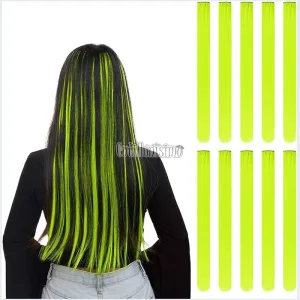 Extension de Pelo AMARILLO FLUO