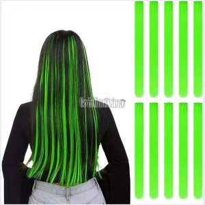 Extension de Pelo VERDE FLUO