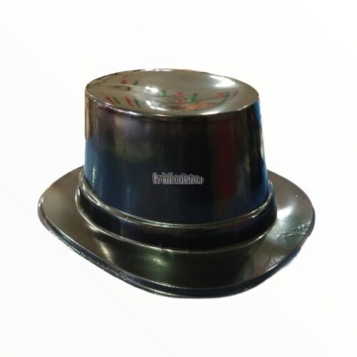 Galera Negra Brillosa Lisa Plastico