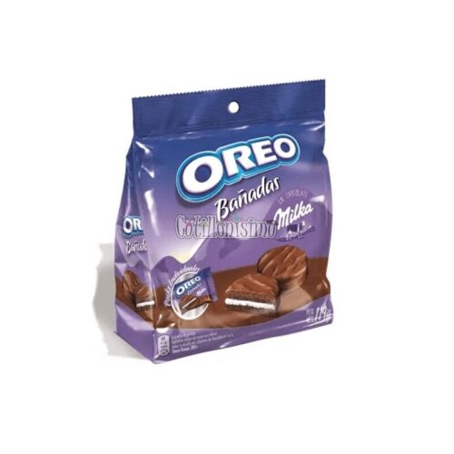 Galletita Oreo Milka Bañada en Chocolate con Leche x119g