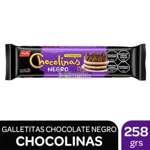 CHOCOLINAS Sabor Chocolate Negro 258 Grs