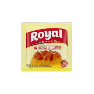 Gelatina Sin Sabor en Polvo Royal x14 Gramos