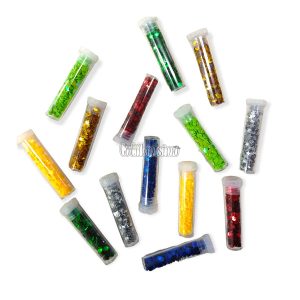 Glitter Formas x5cc Colores Surtidos
