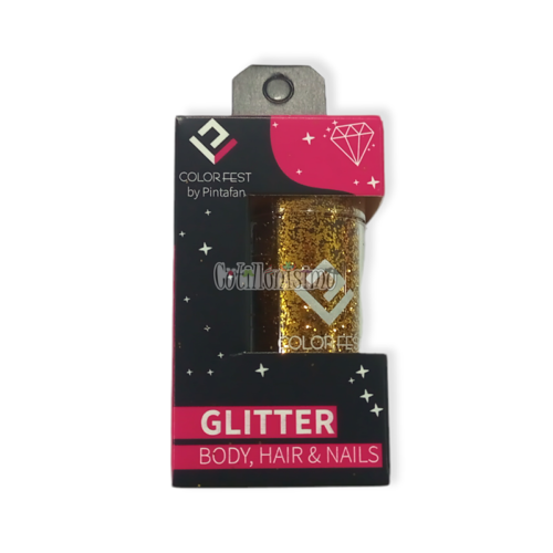 Glitter x15g Color Metal Oro Pintafan