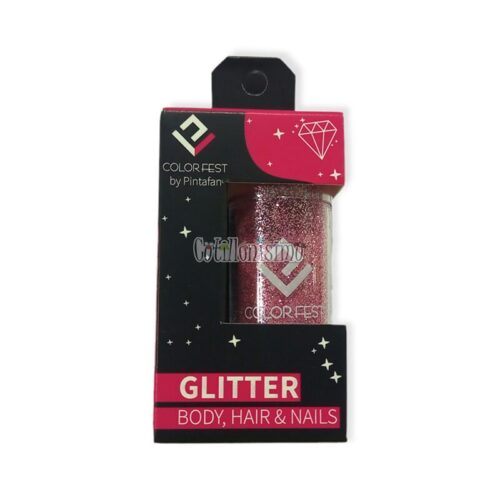Glitter x15g Color Metal Rosa Vintage Pintafan