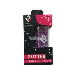 Glitter x15g Color Metal Violeta Pintafan