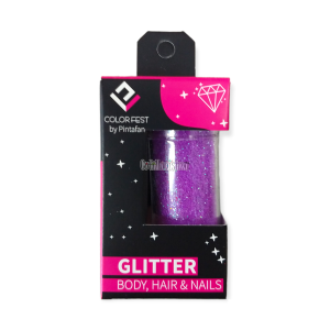 Glitter x15g Color Violeta FLUO Pintafan