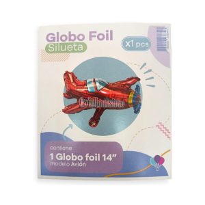 Globo AVION (14 Pulgadas) Apto Aire