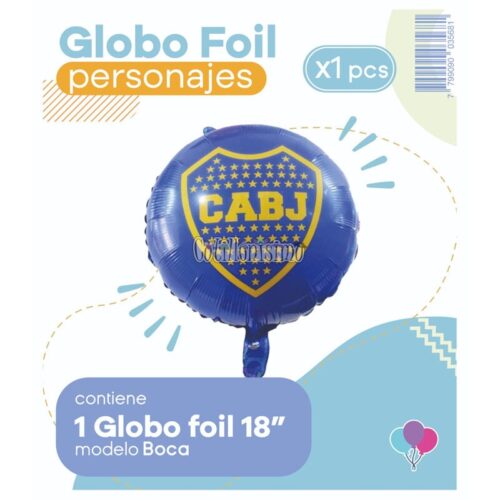Globo BOCA (18 Pulgadas) Apto Aire