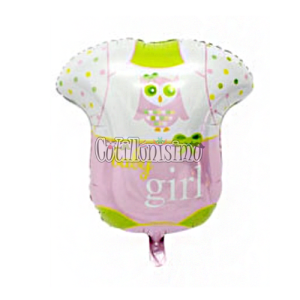 Globo Body Buho BABY GIRL 63cm