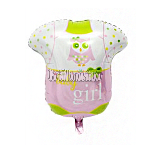 Globo Body Buho BABY GIRL 63cm