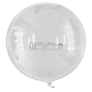 Globo Burbuja Transparente 20 Pulgadas / 50 Cm
