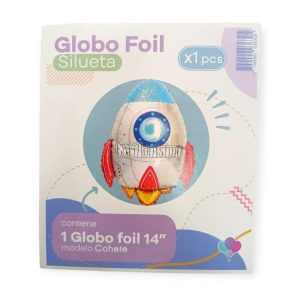 Globo COHETE (14 Pulgadas) Apto Aire
