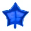 Globo Estrella Inflable Metalizado Color Azul 45cm