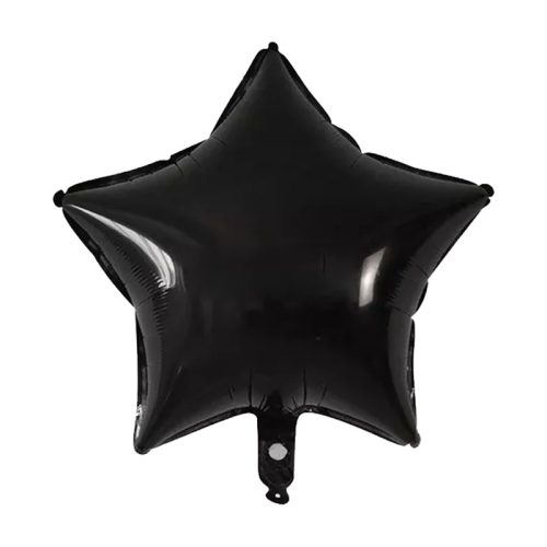 Globo Estrella Color Negro 45 Cm