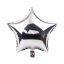 Globo Estrella Inflable Metalizado PLATEADO 45CM