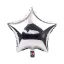 Globo Estrella Inflable Metalizado PLATEADO 45CM