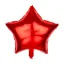 Globo Estrella Inflable Metalizado Color Rojo 45cm