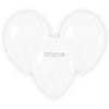 Globo Latex Liso Color BLANCO 10 Pulgadas X10 Unidades