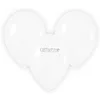 Globo Latex Liso Color BLANCO 10 Pulgadas X10 Unidades
