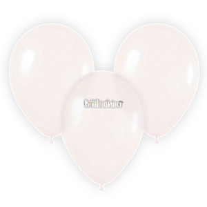 Globo Latex Liso Color CRISTAL 10 Pulgadas X10 Unidades
