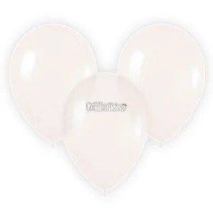 Globo Latex Liso Color CRISTAL 10 Pulgadas X10 Unidades