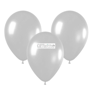 Globo Latex Liso Color GRIS 10 Pulgadas X10 Unidades