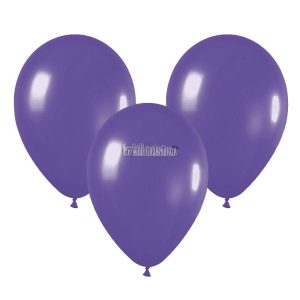Globo Latex Liso Color LILA 10 Pulgadas X10 Unidades