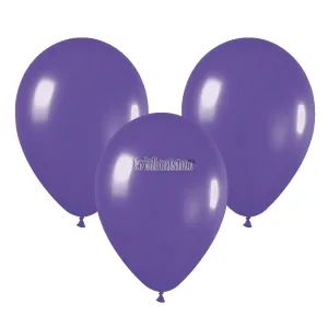 Globo Latex Liso Color LILA 10 Pulgadas X10 Unidades
