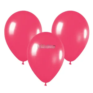 Globo Latex Liso Color ROSA 10 Pulgadas X10 Unidades
