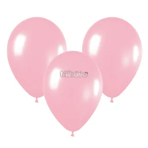 Globo Latex Liso Color ROSA PASTEL 10 Pulgadas X10 Unidades