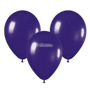 Globo Latex Liso Color VIOLETA 10 Pulgadas X10 Unidades