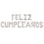 Globo Inflable FELIZ CUMPLEAÑOS Color Plateado Para Aire
