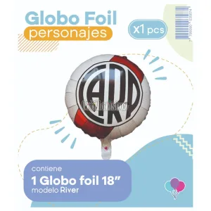 Globo RIVER (18 Pulgadas) Apto Aire