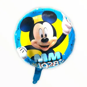 Globo Mickey Mouse Redondo 18'' - 45cm