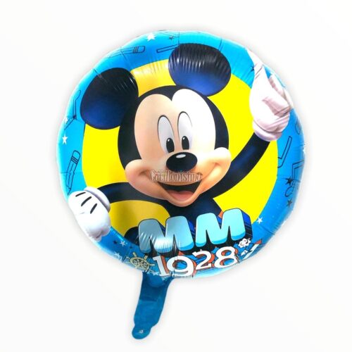 Globo Mickey Mouse Redondo 18'' - 45cm