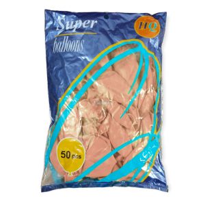 Globos HQ ESTANDAR 12 Pulgadas Natural X50u