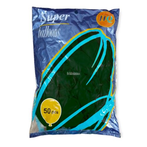 Globos HQ ESTANDAR 12 Pulgadas Verde Oscuro X50u
