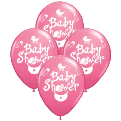 Globos BABY SHOWER NENA 12 Pulgadas X10 Unidades
